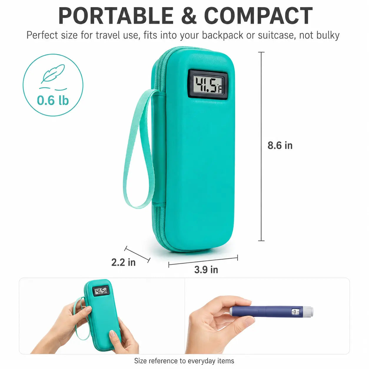 Insulin Cooler Travel Case