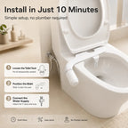 Ultra-Slim Toilet Bidet