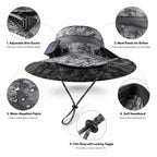Solar & Rechargeable Fan Hat