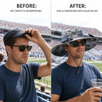 Solar & Rechargeable Fan Hat