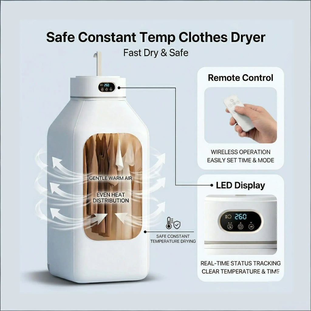Fold Electric Clothes Dryer
