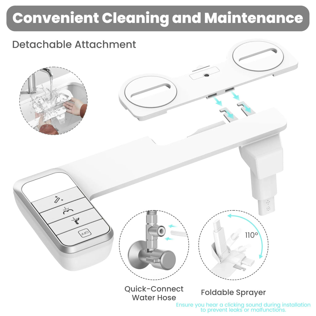 Ultra Slim Toilet Bidet